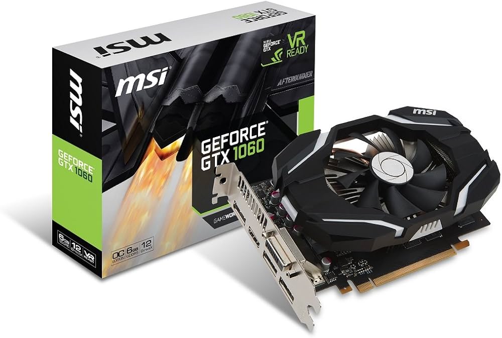 Amazon | MSI GeForce GTX 1060 6G OC グラフィックスボード VD6195