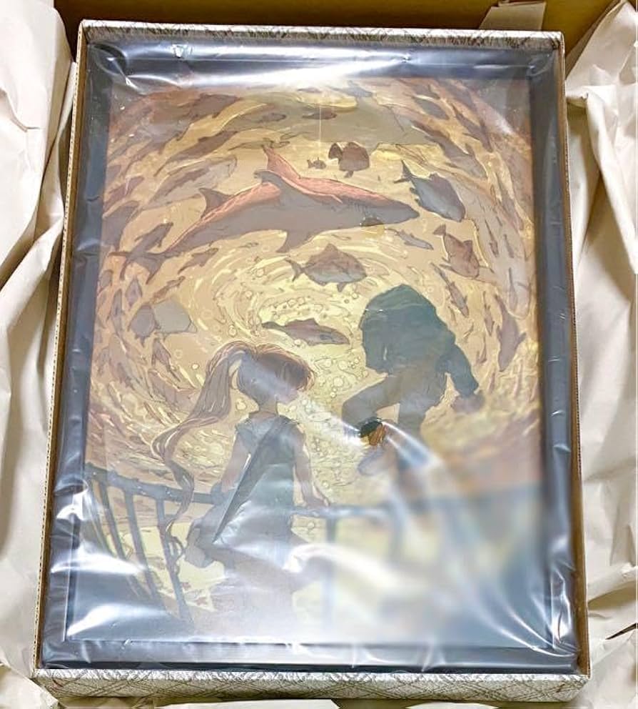 Amazon.co.jp: 出水ぽすかxヴィレッジヴァンガード 複製原画 直筆