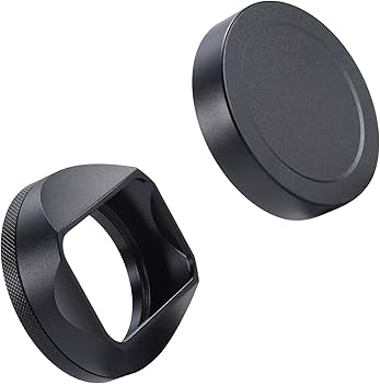 Amazon | メタルスクエアレンズフード（キャップ付き）、Nikkor Z 40mm