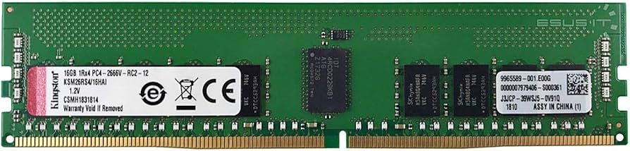 Kingston Technology Ksm26rs4/16hai 16gb 2666mhz Ddr4 Ecc Hynix A
