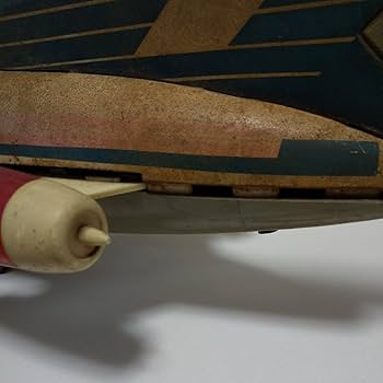 Amazon.co.jp: レトロ 当時物 古い玩具店 日本航空JA8001 JAL