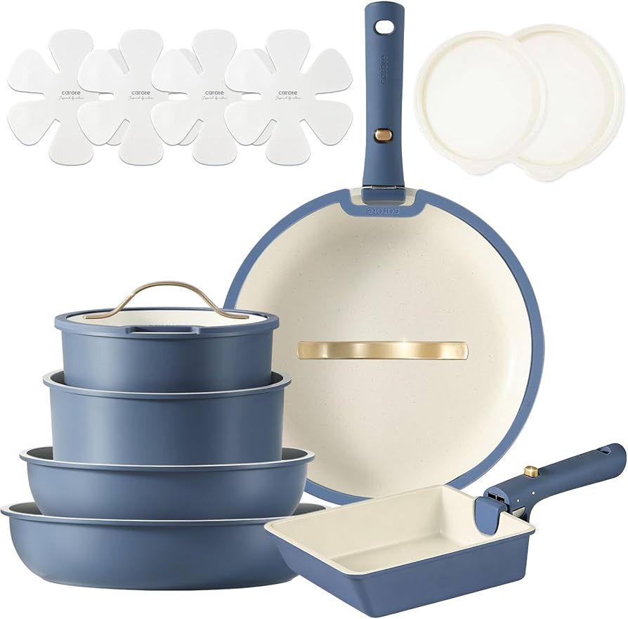Amazon.co.jp: CAROTE カローテ フライパン セット16点 鍋セット IH