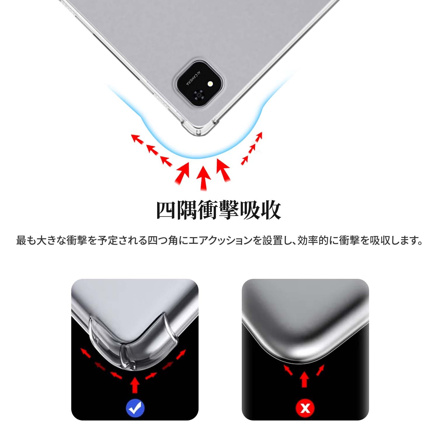 Amazon.co.jp: ALLDOCUBE iPlay60 Pad Pro 用 ケース カバー 保護