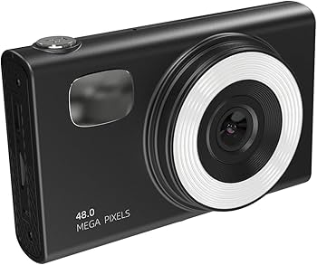 Amazon | H12 CCD デジタルカメラ 48 メガピクセル 2.8 インチ IPS HD