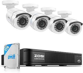 Amazon.com : ZOSI H.265+ Full 1080p Home Security Camera System
