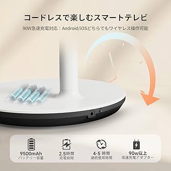 Amazon.co.jp: KTC MegPad A32Q7Pro 32-Inch 4K UHD Portable Smart