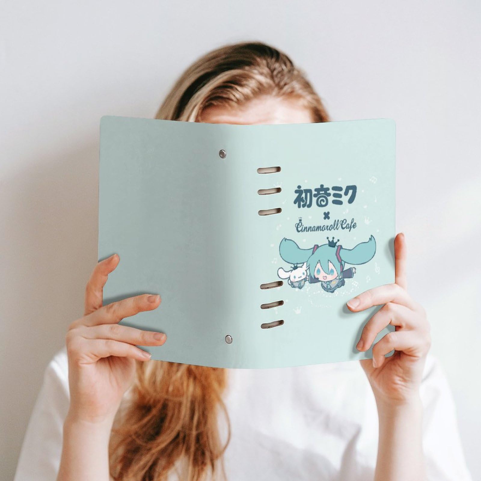 Amazon.co.jp: システム手帳 初音ミク Miku 美少女 萌え A5 6穴 ノート