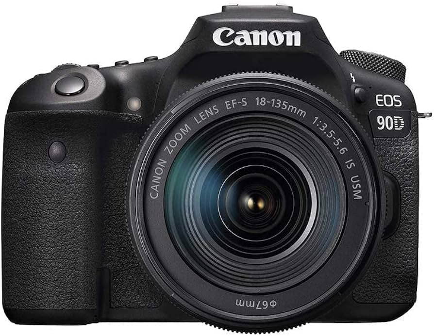 Amazon.com : Canon EOS 90D Digital SLR Camera with 18-135 is USM