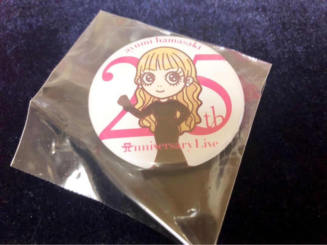 Amazon.co.jp: 浜崎あゆみ25周年 缶バッチ : おもちゃ