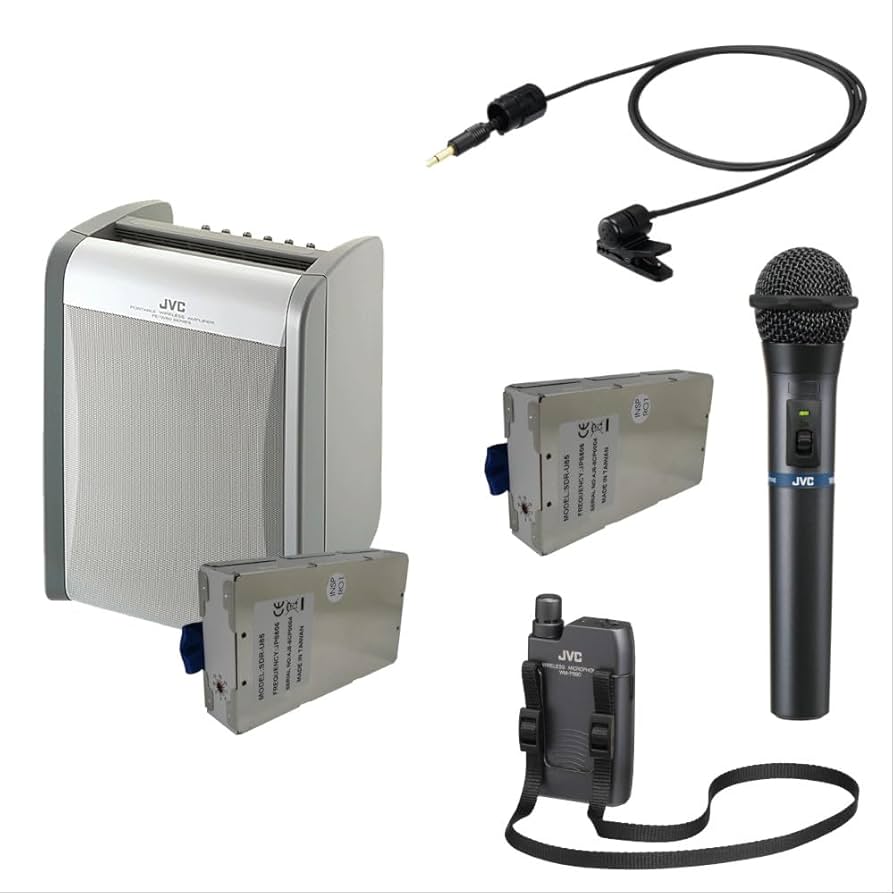 Amazon | JVC ポータブル ワイヤレスアンプ PE-W51SB（シングル