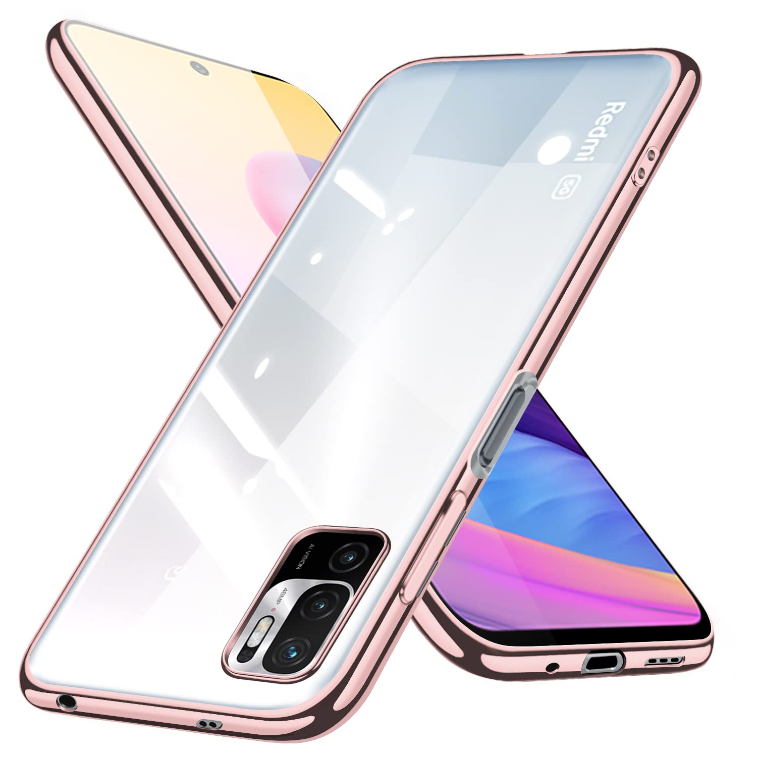 Amazon.co.jp: aiitiluo Redmi Note 10T 用の ケース クリア Note 10