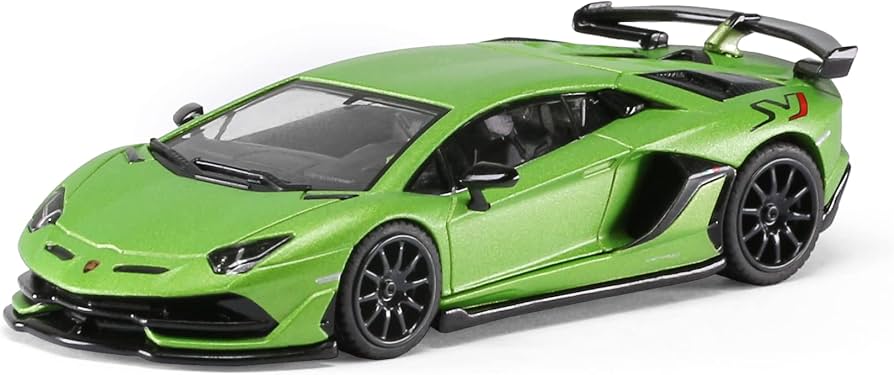 Hung Hing Toys 1/64 Lamborghini Aventador SVJ Green Finished