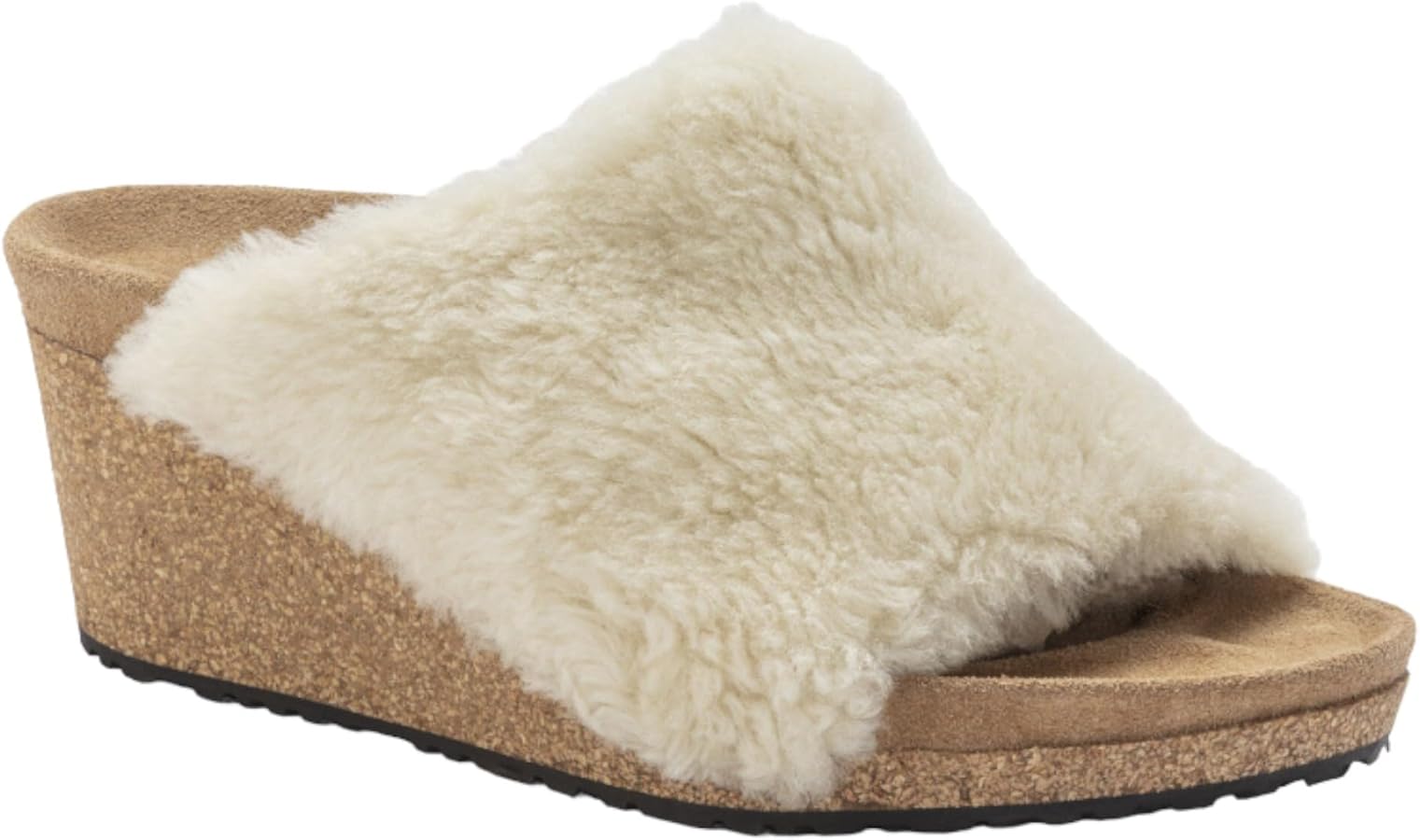 Amazon.com | Birkenstock Papillio Namica Sherling Wedge Sandal