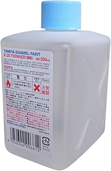 Amazon.co.jp: タミヤカラー エナメル エナメル溶剤特大 (X-20 250ml