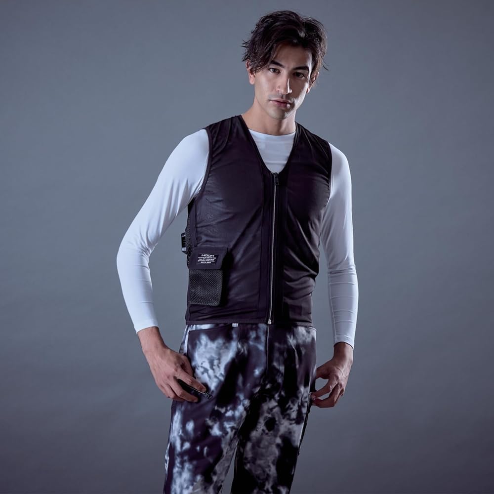 Amazon.co.jp: [村上被服] ペルチェベストセット (四角形) PV555 鳳皇