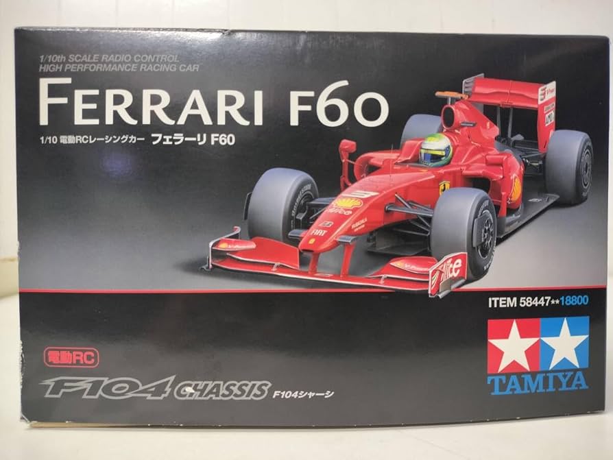 タミヤ1/10 RC はフェラーリF60 F1ボディパーツセット タミヤ1/10 RC