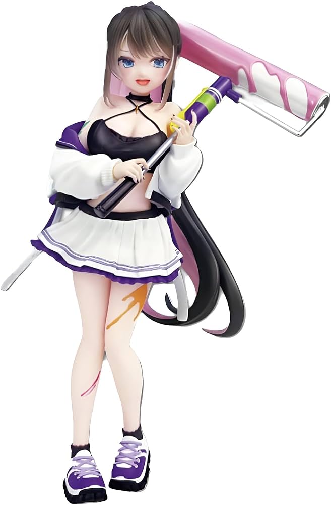 Amazon.co.jp: ぶいすぽっ！ スケールフィギュア Play with paint 花芽