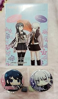 Amazon.co.jp: ダンガン ロンパ 購買部限定 ポストカード 缶バッジ 霧