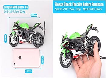 Amazon | ミニダイキャストカー に適合する カワサキニンジャ ZX-10R
