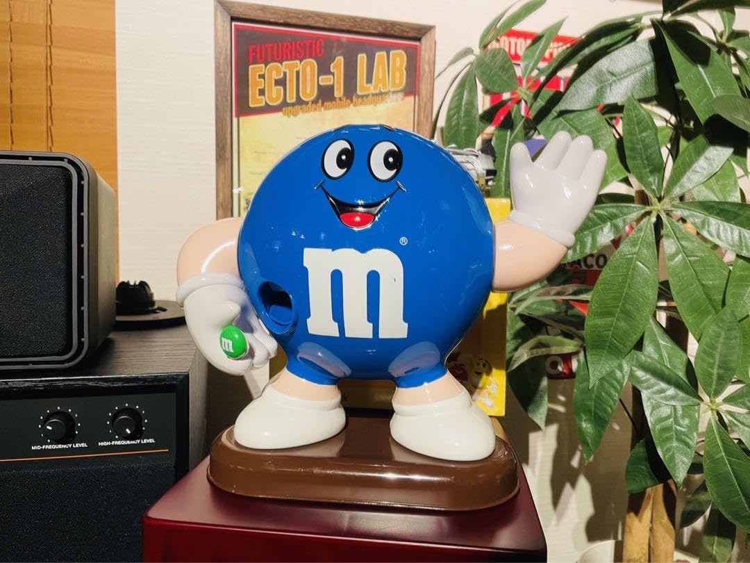 Amazon.co.jp: 超 M&M's エムアンドエムズ ディスペンサー 青 : ホーム