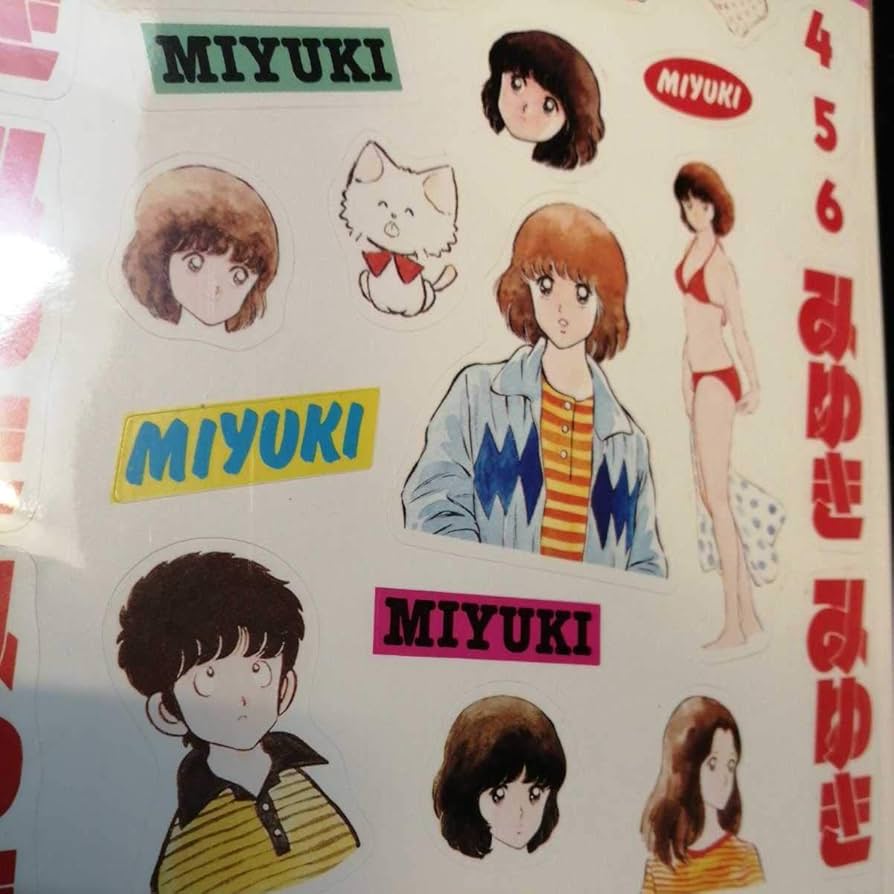 タッチ 水なしで貼る ワンタッチシール 25枚 あだち充 【公式通販】