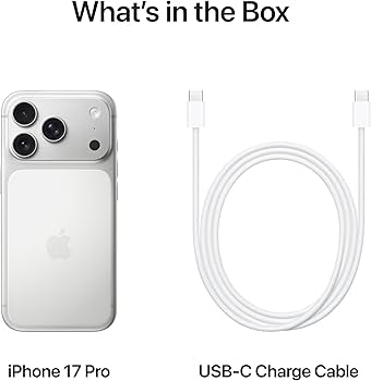 Amazon.com: iPhone 17 Pro Silver 512GB : Cell Phones & Accessories