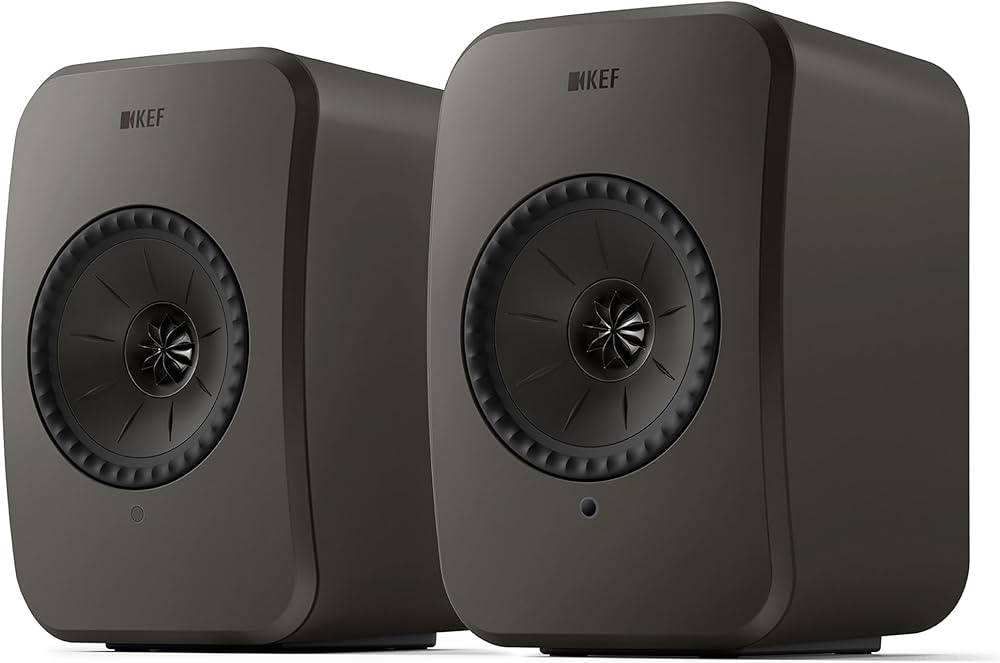 Amazon.com: KEF LSX II LT Wireless HiFi Speakers - Pair (Graphite