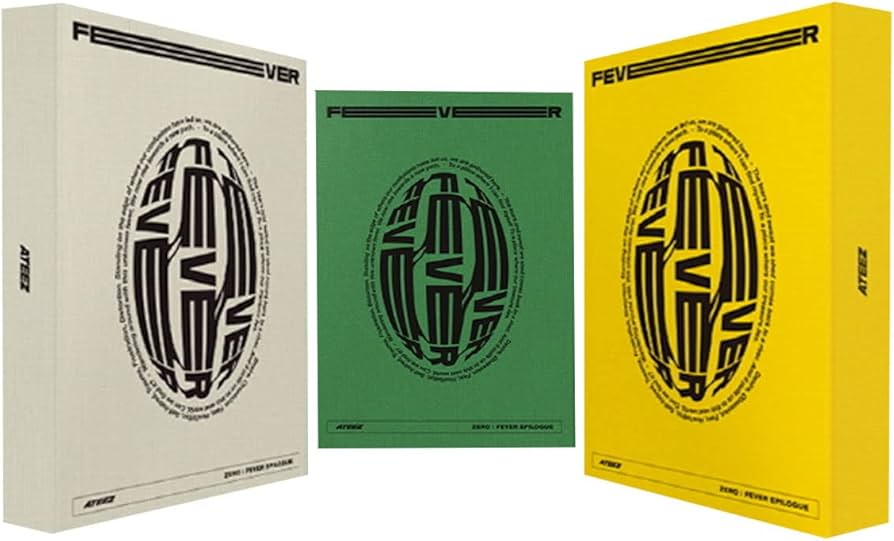 Amazon.com: ATEEZ Album - Zero : Fever Epilogue (Set Ver.) 3Album