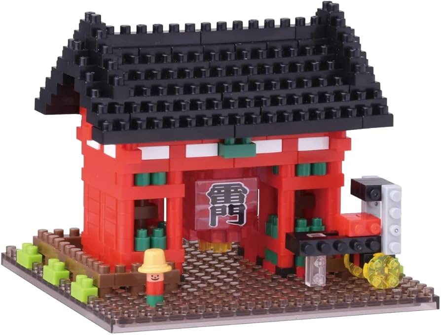 Amazon.co.jp: nanoblock カワダ(Kawada) NBH_115 ナノブロック 雷門