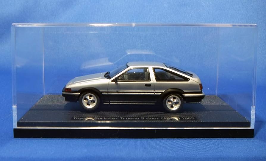 Amazon | エブロ 1/43 トヨタ スプリンタートレノ AE86 1983 シルバー