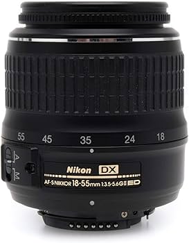 Amazon.com : Nikon AF-S DX NIKKOR 18-55mm f/3.5-5.6G ED II Zoom