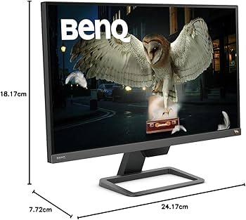 BenQ EW2780Q 27 Inch 2K QHD HDRi Entertainment Monitor, IPS, HDMI