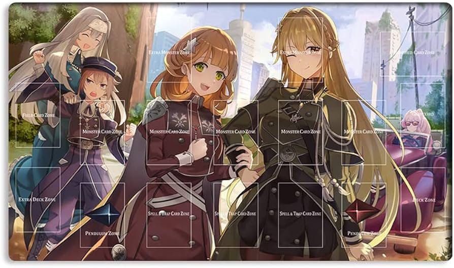 Amazon.com: New Mlikemat Playmat Exosister TCG CCG OCG Trading