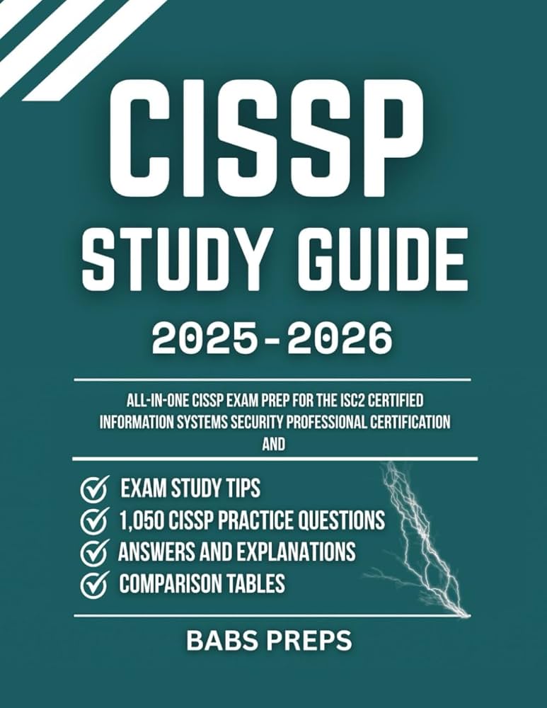 Amazon.com: CISSP Study Guide 2025–2026: All-in-One CISSP Exam
