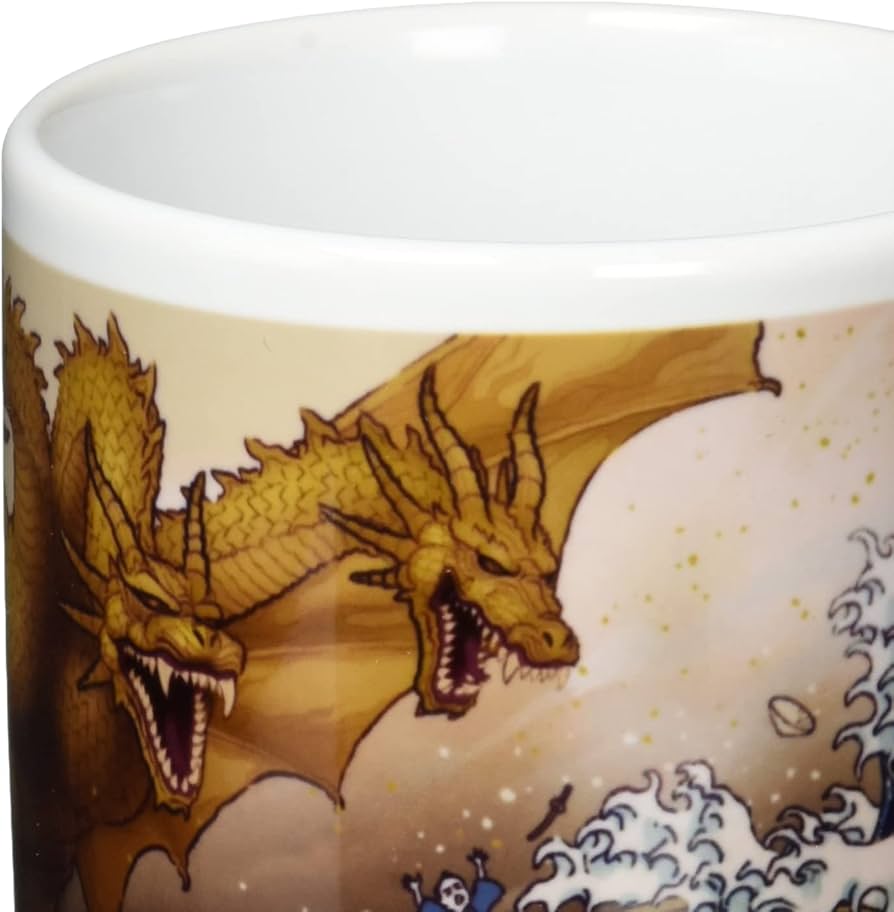 Amazon.co.jp: フォーカート ゴジラ 富嶽キングギドラ マグカップ 9.5