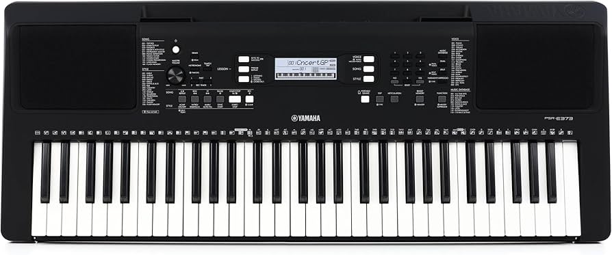 Amazon.com: Yamaha PSRE373 61-Key Touch Sensitive Portable