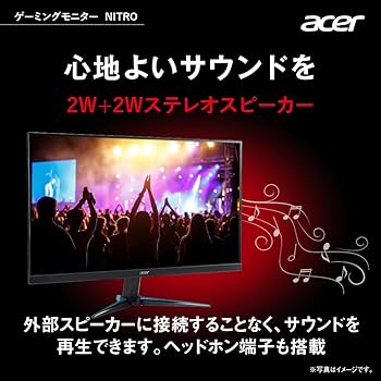 Amazon.co.jp: 日本エイサー Acer Nitro ゲーミングモニター 27インチ