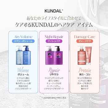 Amazon | 【KUNDAL/クンダル】シャンプー トリートメント セット(各