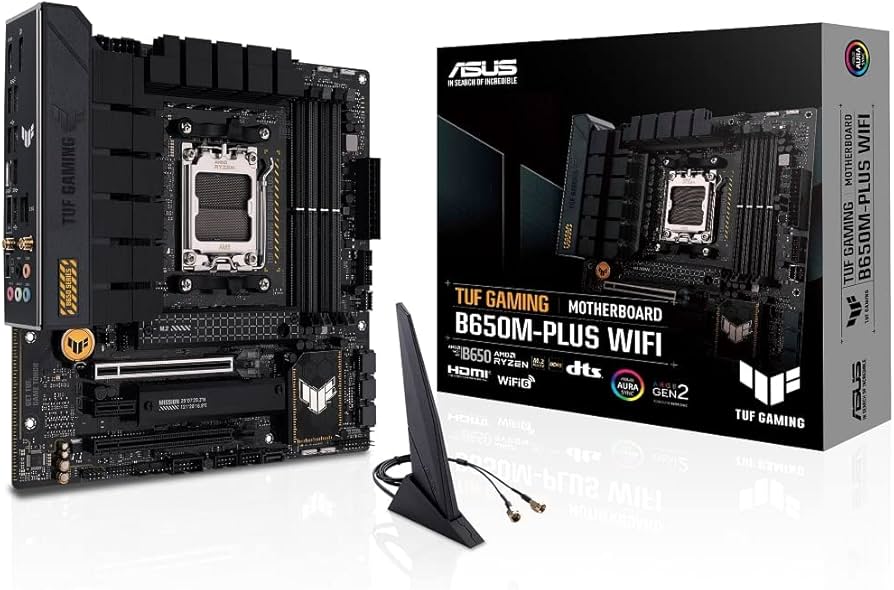 ASUS TUF Gaming B650M-PLUS WiFi Socket AM5 (LGA 1718) Ryzen 7000