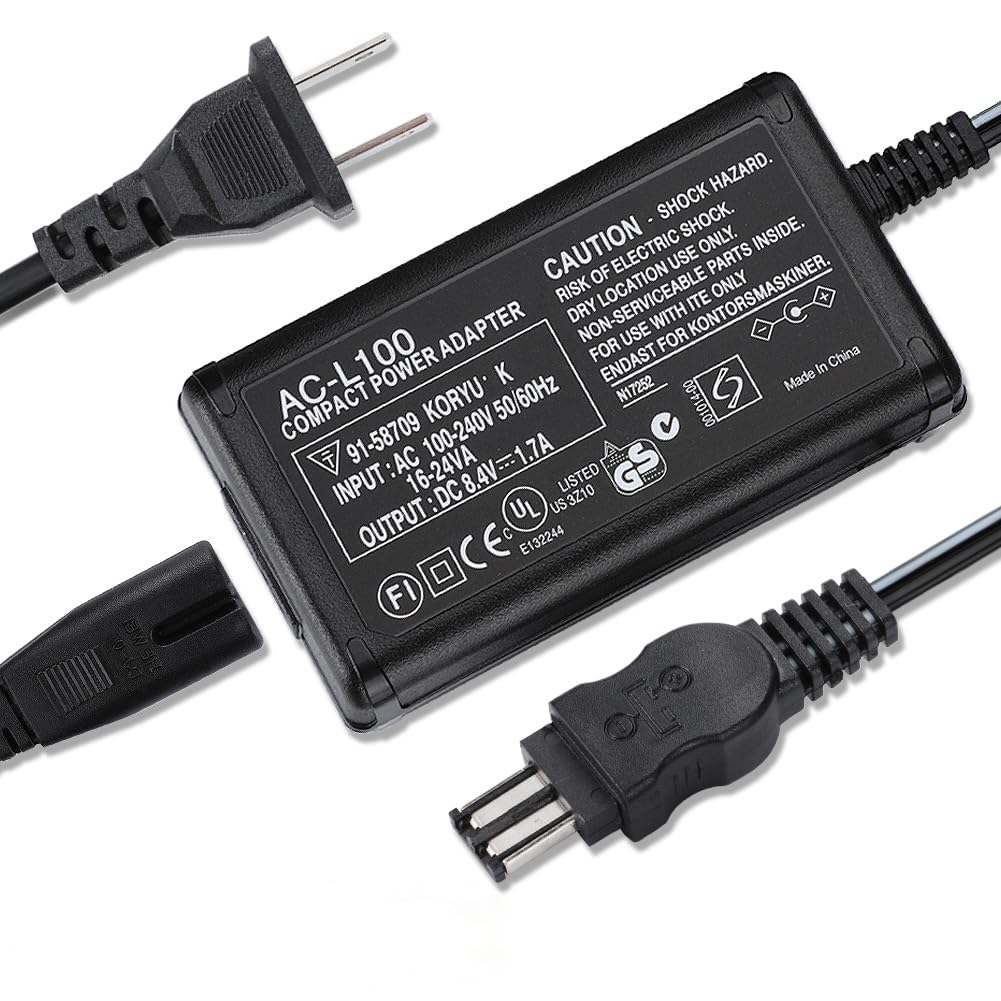 Amazon.com : ﻿AC Adapter Charger Compatible Sony Handycam CCD