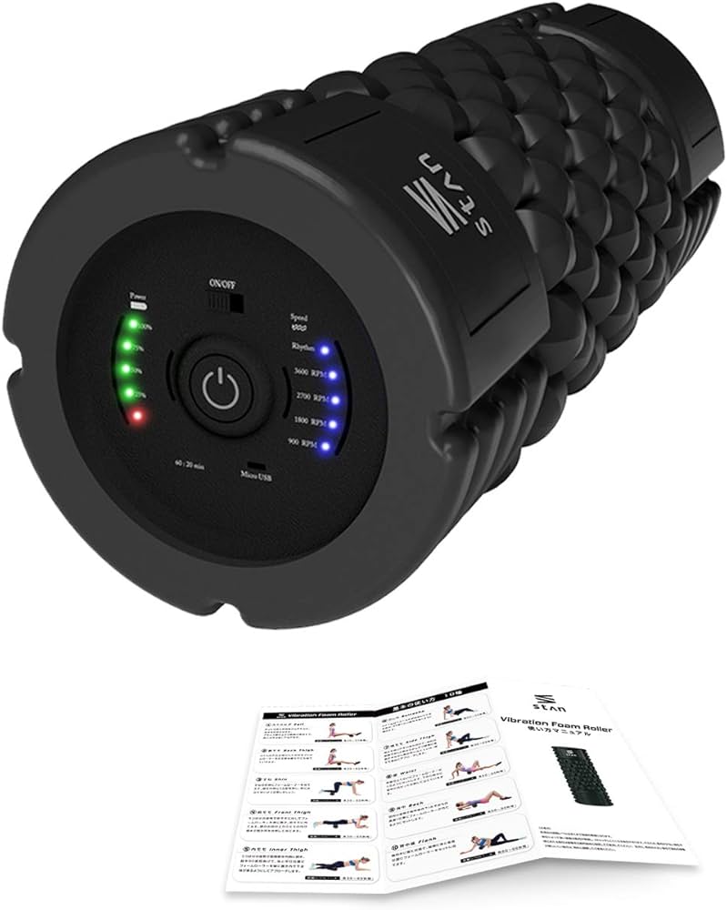 Amazon | [StAn] フォームローラー 電動 ストレッチ ポール 振動