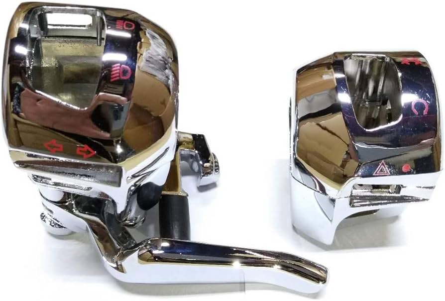 Amazon | マジェスティ 250/C SG03J メッキ スイッチ カバー 5連