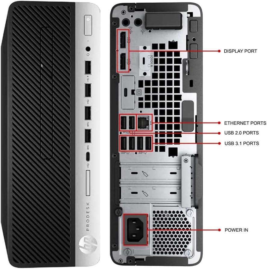 Amazon.com: HP Desktop ProDesk 600 G5 SFF, Core i5-9500 3.0GHz