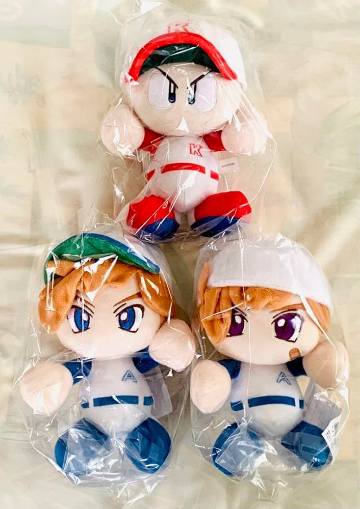 Amazon.co.jp: パワプロくん 猪狩守 猪狩進 ぬいぐるみセット : おもちゃ