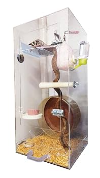 アクリルケージ 大型68㎝ フクロモモンガ アクリルケージ 大型68