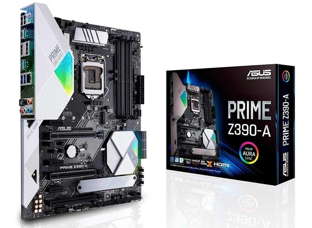 Asus Prime Z390-A Motherboard LGA1151 (Intel 8th and 9th Gen) ATX