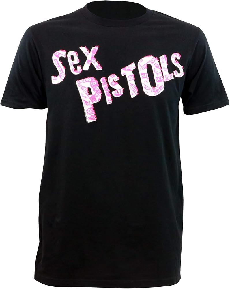 Amazon.com: Bravado Sex Pistols Men's Multi Logo T-Shirt Black S