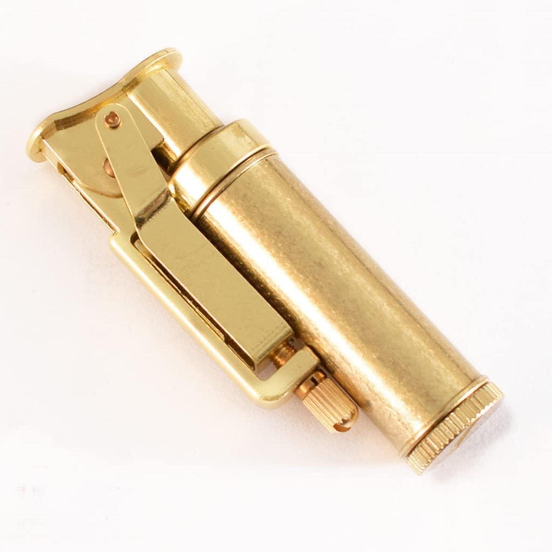 Amazon.co.jp: トレンチ ライター ビンテージ灯油ライター 真鍮