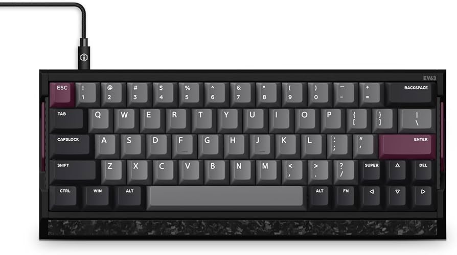 Amazon.com: IQUNIX EV63 Hall Effect Magnetic Gaming Keyboard 60