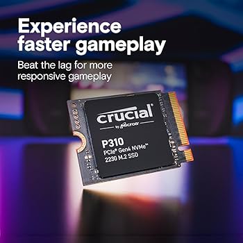 Amazon.com: Crucial P310 1TB M.2 2230 SSD, PCIe Gen4 NVMe, Up to